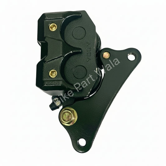 Front Brake Disc Caliper for Hero CBZ Old Model | CBZ Star | Karizma Old Model | Karizma R | Ambition | TVS Apache 150 | Black