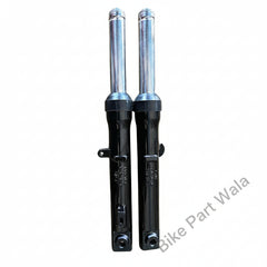 Front Fork Assembly for Honda Unicorn New Model | Black Colour Assembly | Set of 2
