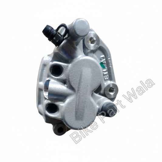 Mukut Front Brake Disc Caliper for Bajaj Pulsar 150 | 150 NS | 160 NS | 180 | 200 | 220 | Discover 100 | 125 | Silver